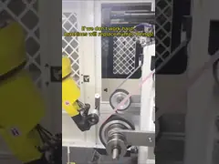China Casting Deburring Robot Unit Remote Monitoring 4000MM Sand Belt supplier
