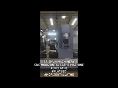 China QK1332 Automated Thread Cutting CNC Lathe Pipe Threading Machine For Oil Pipe supplier