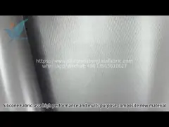 1.5mm Silicone Coated Fiberglass Fabric Heat Resistant Satin Weave