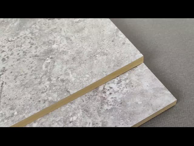 Waterproof Weatherproof Composite Wall Panel With Flat Surface