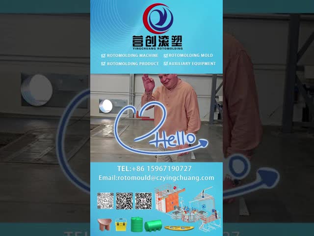 Kayak Making Oven Swing Roto Moulding Machine 380V 50Hz 3 Phases