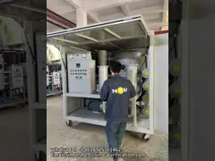 135Kw 380v Transformer Oil Purifier System Regeneration 6000LPH