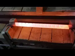 Élément de chauffage SiC de type SG pour chauffage à haute température video