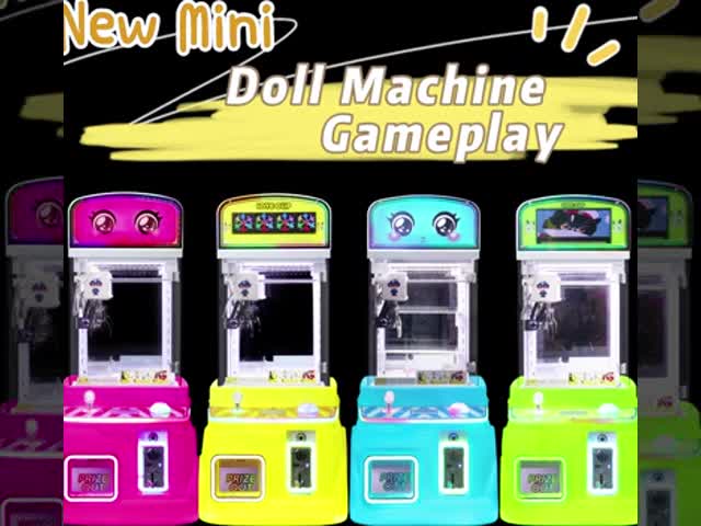 ピンク カスタマイズ ミニ爪 異なる色 コイン操作 プルーシオイ アーカードゲーム