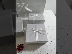 Customizable Size Empty Rectangular Gift Box Packaging Factory