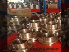 Metal Butt Welding Pipe Fittings Copper Nickel Stub End ASTM B363 WPT2 MSS Type a Short Pattern Alloy Fittings