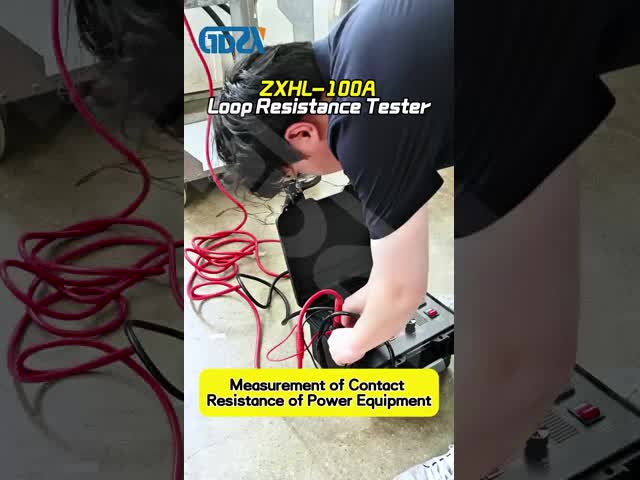 ZXHL-600A Corrente constante 600A Medidor de resistência de contacto Temperatura de trabalho -10°C - 40°C