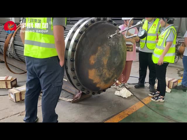 ​​ASME VIII-1 Certified Floating Head Heat Exchanger TEMA AHS Type, Corrosion Resistant Alloy Construction