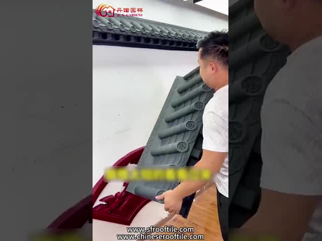 3D アンティーク エイブ シェルフ付き 壁飾り アジア 中国 プラスチックタイル