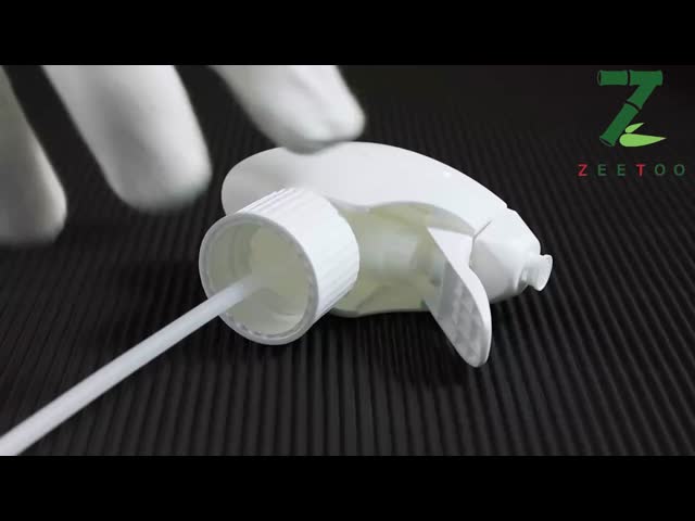 28/410 黒と白色 - ブロックされたすべて - プラスチックポータブルトリガー泡スプレーヤー