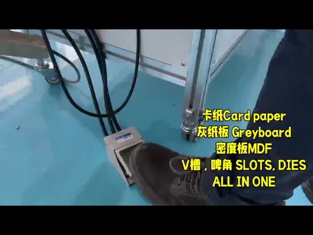 Semi Auto V Grooving Machine Pneumatic Grooving Die Cutting Machine