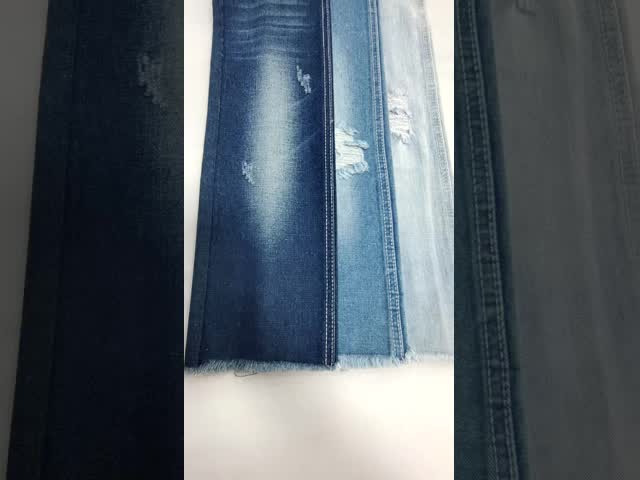 Super-Soft 11.1oz 70%Cotton Denim Fabric With 10*7 Construction For Denim Pants