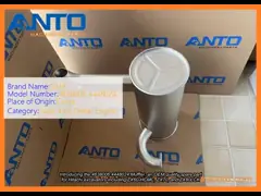 4638006 4448024 Muffler HITACHI Excavator Spare Parts For ZX60-HCMC ZX70 ZX70-HHE ZX80LCK