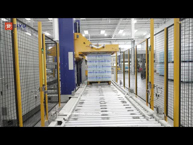 35KW ボトルウォーターパレタイザー（42,000BPH ボトルウォーター生産ライン用） ビデオ