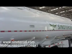 35CBM 3 Axle Fuel Tank Semi Trailer with ABS Option