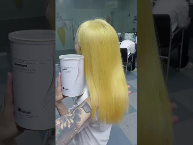 Achieve Deep Bleaching Effect without Damaging Hair Professional Hair Bleaching Powder
