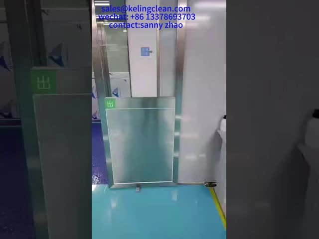 Customized Air Shower Tunnel For Clean Room 1 - 10 Person Noise <60dB