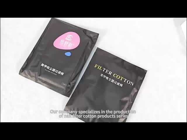 Pink Blue Nail Vacuum Cleaner Filter Cotton 100pcs/Bag Or 200pcs/Bag