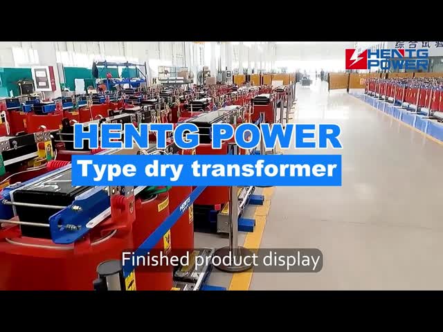 Alu Winding 400kVA Dry Power Transformer Flame Retardant Indoor Distribution Transformer