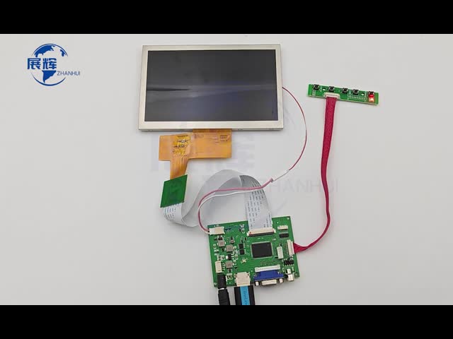 7 Inch TFT 800x480 Resolution HDMI LCD Display 480nits Brightness Optional Driver board