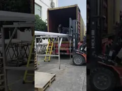 Forma especial de perfil de FRP, fabricado de acordo com o desenho fornecido e encomendado a pedido, com esteira combinada de resina de vinil e poliéster.