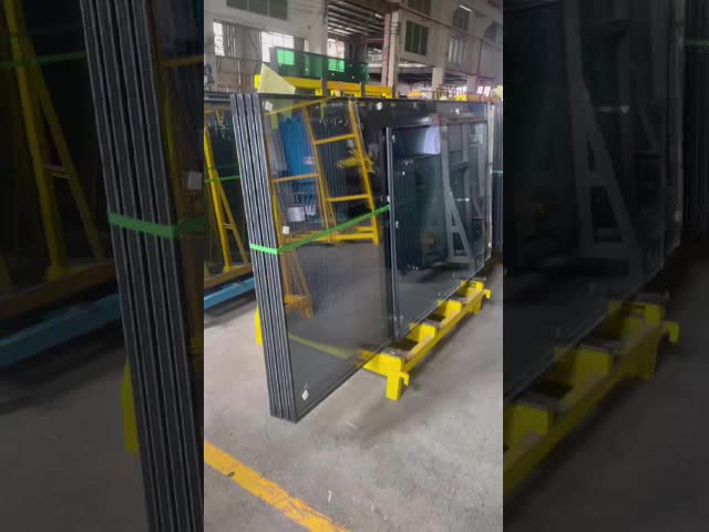 Low E Glass Curtain Wall Interior Energy Saving Unitized Glass Curtain Wall System Commercial Building Curtain Wall Sound Insulation