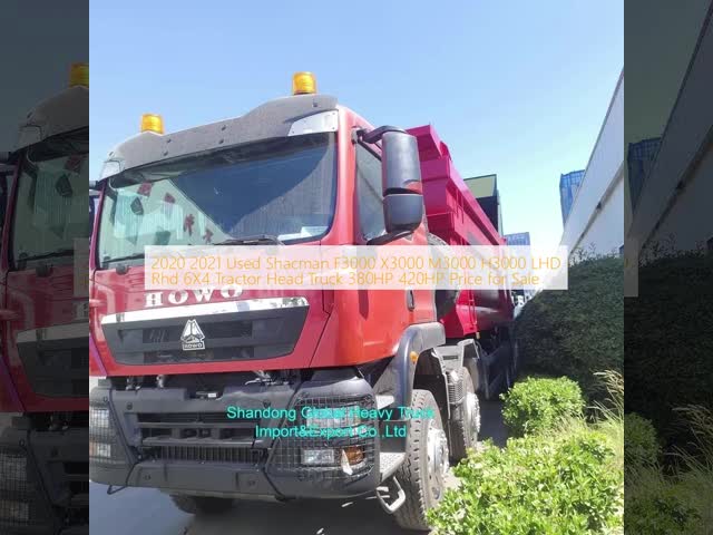 Shacman F3000 Heavy Duty Dump Truck with 380HP Engine and 8x4 Drive for 50t Load Capacity