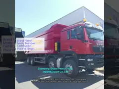Shacman F3000 Heavy Duty Dump Truck with 380HP Engine and 8x4 Drive for 50t Load Capacity