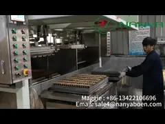 China Molded Pulp Thermoforming Machine for High Quality Cellphone Box supplier