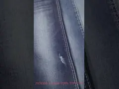 TWILL Style Super Stretch Polyester Rayon 56%Cotton Denim Fabric  For  Jeans