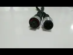 M16 Metal PVC IP68 Waterproof Circular Male Angle 2-12 Pin Connectors for Outdoor Automotive Applications