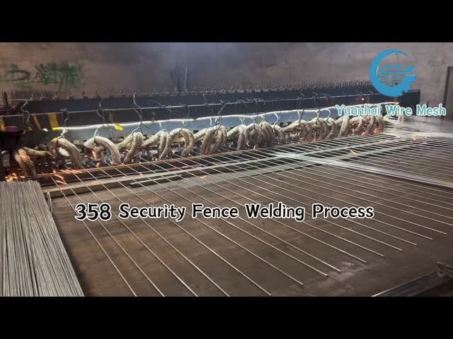 Segurança resistente do aço 358 que cerca a resistência de desgaste de abertura da malha de 76.2mm*12.7mm