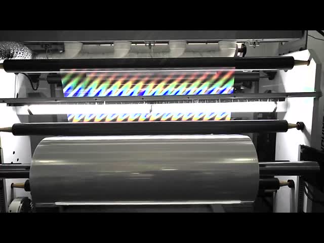 Soft and Durable Reflective Transparent Rainbow Holographic Film for Inkjet Printer