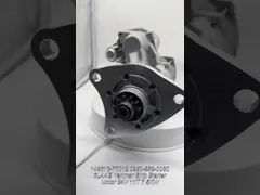 EexcavaStart Yanmar 6LAAE Excavator Starter Motor 24V 11T OEM 148616-77012 video