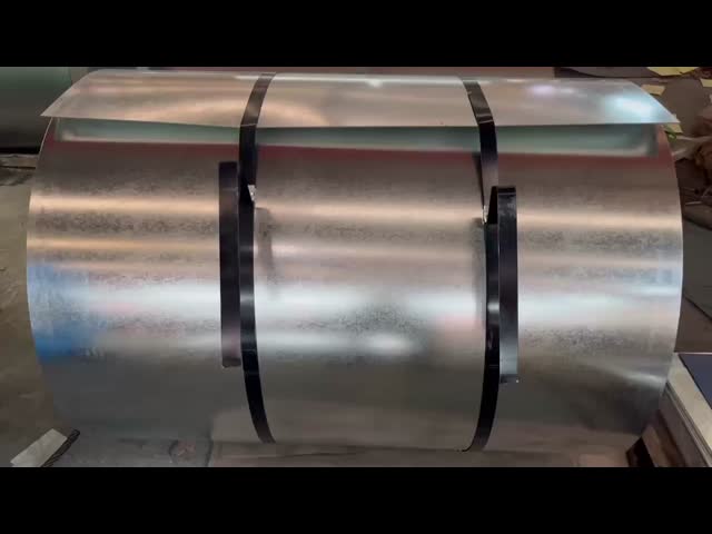 S280GD S350GD S550GD Galvanised Steel Coil 45# Zero Spangle 22 Gauge Antioxidant