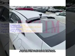 Factory High Quality Roof Light Wing Spoiler For Hyundai Elantra 2020+ ABS Plastic Roof  Spoiler