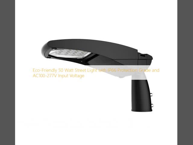 Eco Friendly 100 Watt Street Light IP66 Protection Grade AC100-277V Input Voltage