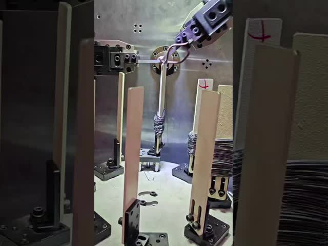 0.8mm-3.5mm Wire Compression Spring Machine Three Axis Spring CNC Machine