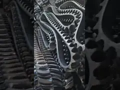 Rubber Track H280X72X47 With 40mm High Pattern For Gradening Machinery Or Lawn Mower