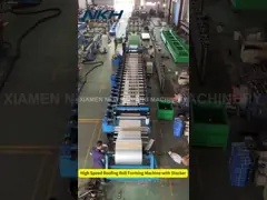 China Full Automatic Roof Gutter Roll Forming Machine With 12 Months Warranty supplier