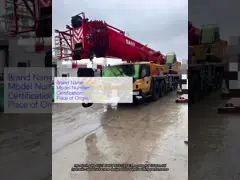 2022 SANY STC250E5-1 25T Used Truck Crane with 38m Boom video