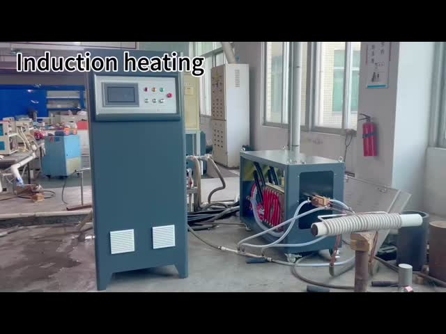 120 KW 電動インダクション加熱機械 ボルトナッツ ハンマー 鍛造コアコンポーネントのための鍛造炉