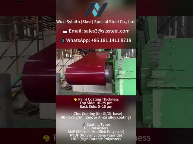 PPGI DX51D Color Coated Steel Coil DX55D For Container Plate