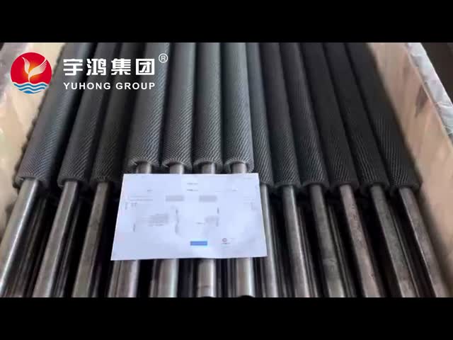 ASME SA192 燃焼式ヒーター用 カーボン・スチール・フィン・チューブ・シグネス・CS・フィン・ストライプ