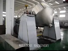 SZG Series Double Cone Rotary Vacuum Dryer SUS316L For Food Processing And Manufacturing Plant Use