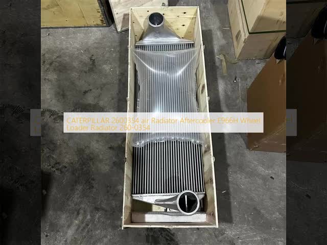 Sumitomo SH210-5 SH210A5 Air Cooled Aftercooler Construction Machinery Parts