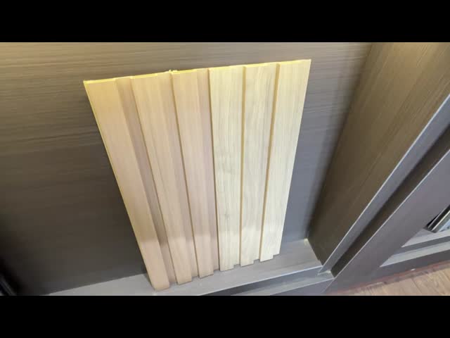 Wood Plastic Composite Weatherproof Wall Panel In Wood Colors / Marble Colors
