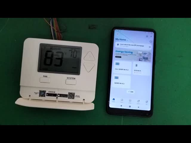 エネルギー節約 バッテリー駆動室温サーモスタット スマートエネルギー制御