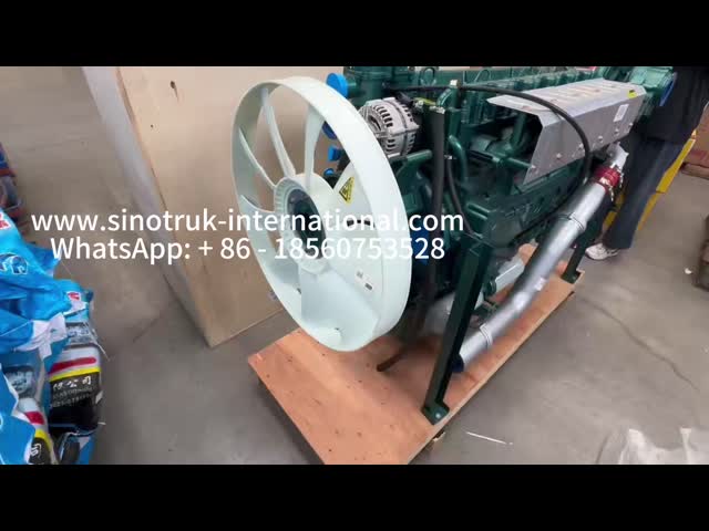SINOTRUK WD615.47 Diesel Engine 371HP Euro 2