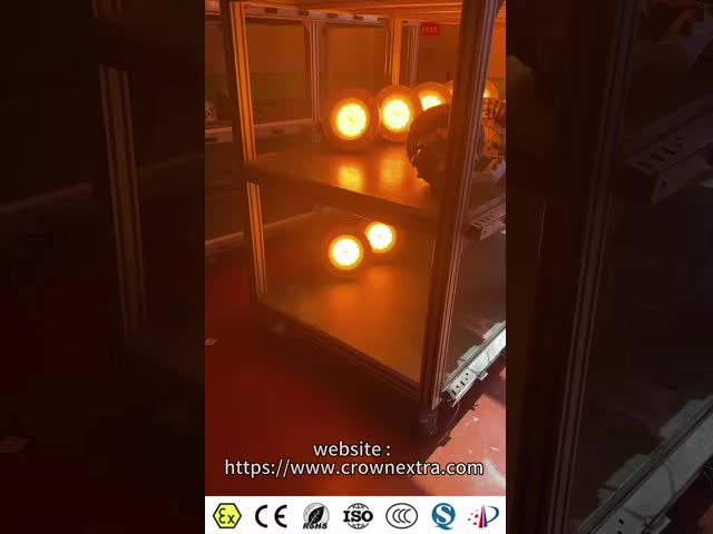 IP66認証済みATEX防爆LEDハイベイライト（石油ガス化学鉱業環境向け） 効率160lm/w
